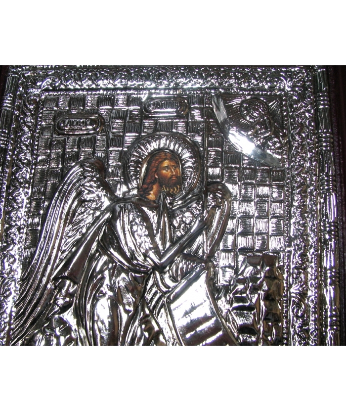 Silver icon 925° 'Saint Jonh prodromos'