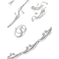 Set Whitegold K14 