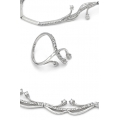Set Whitegold K14 