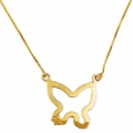 Necklace gold 'Butterfly'