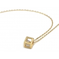 Necklace gold "Die" 3D