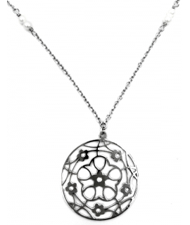 Necklace Whitegold Κ14 Arabesque