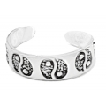 Ring Silver 925° for foot chinese symbol