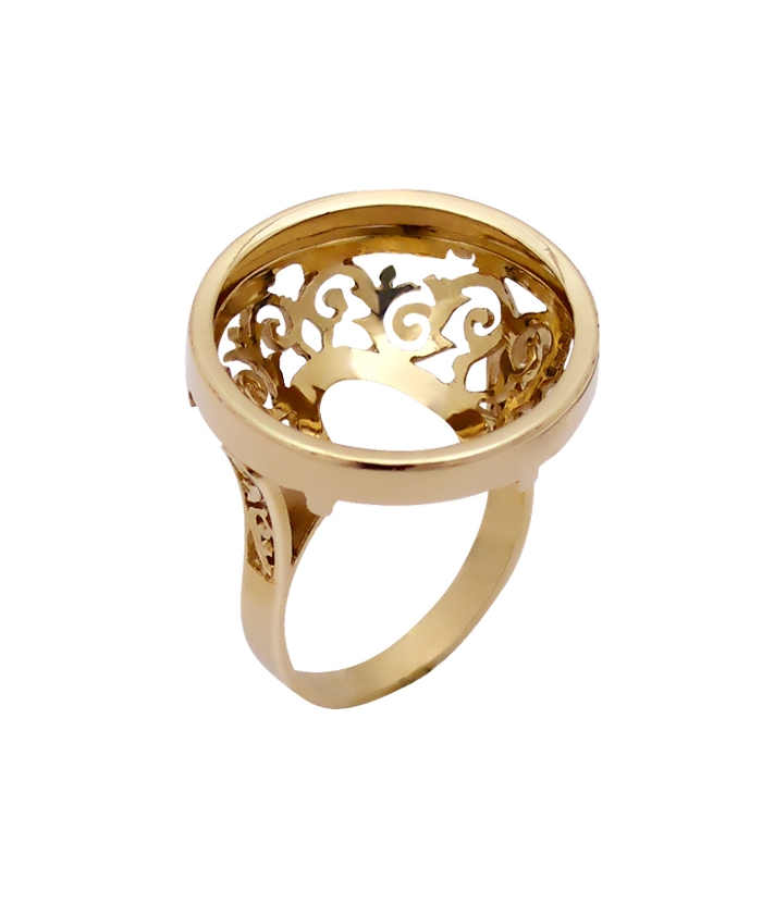 Sovereign Ring gold K14