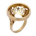 Sovereign Ring gold K14