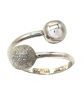 Ring whitegold K14