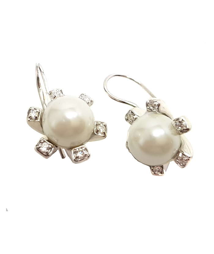 Earrings Silver "Pearl 10mm"