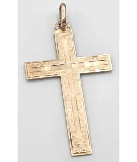 Cross gold antique