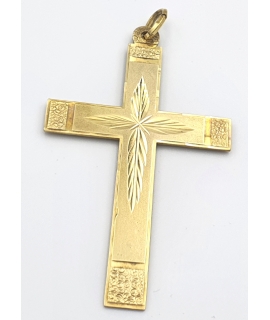 Αntique Gold cross K8
