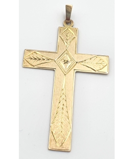 Antique cross hand made K9