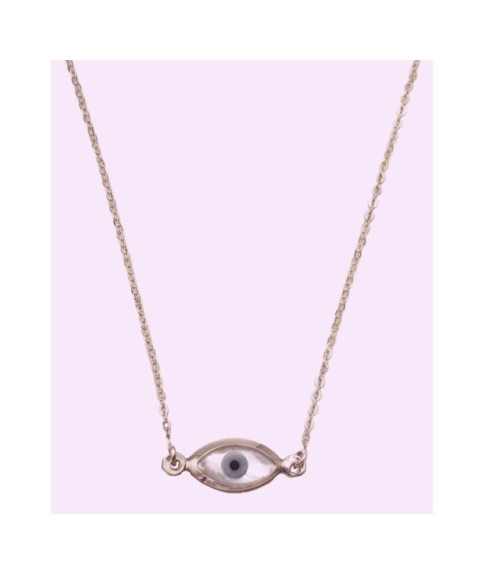 Necklace gold K14 ''eye''