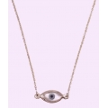 Necklace gold K14 ''eye''