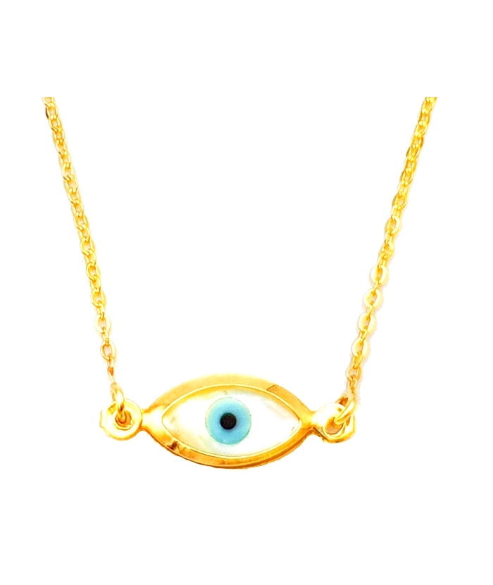 Necklace gold K14 ''eye''