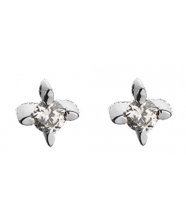 Earrings Whitegold K18 with Diamonds 2