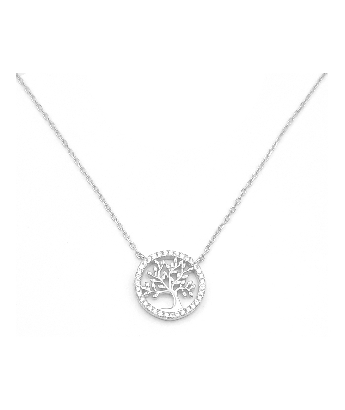 Necklace Silver 925 'Tree of life'