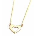 Necklace Gold 'Heart'