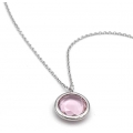 Necklace Silver "Synthetic Topaz"