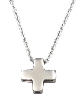 Necklace Silver 'Cross'