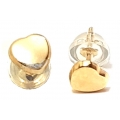 Earrings gold K14 "Hearts"