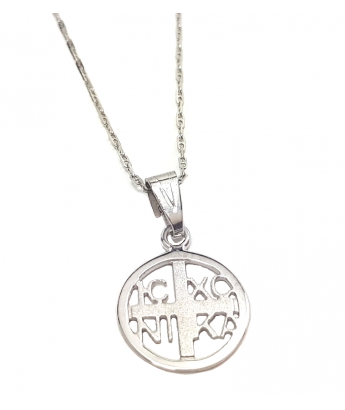 Necklace whitegold "ICXR NIKA"