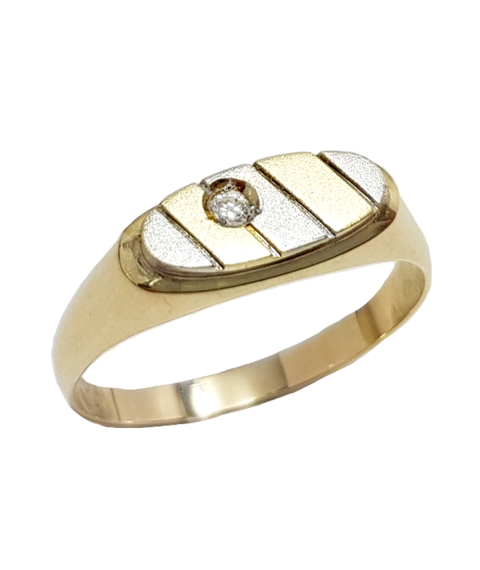 Ring Men's gold K14