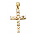 Necklace Whitegold K18 Three Diamonds