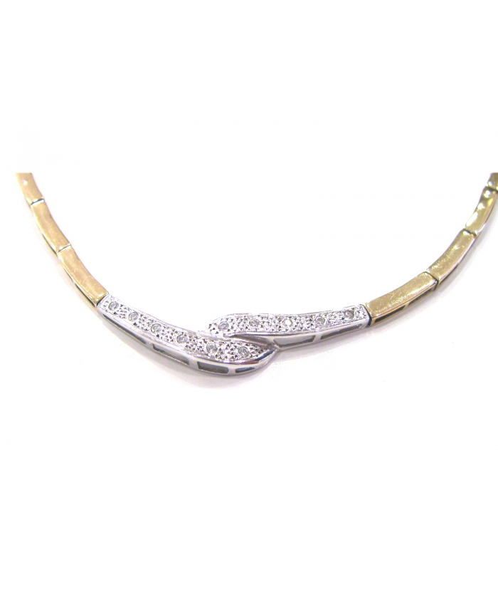 Necklace gold K14
