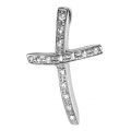 Necklace Whitegold K18 Three Diamonds