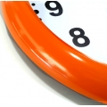WALL CLOCK JM 00710 SILENT ORANGE