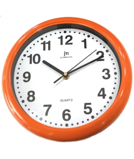 WALL CLOCK JM 00710 SILENT ORANGE