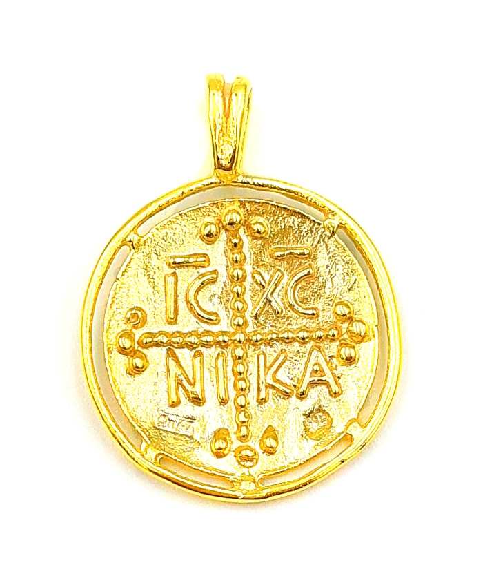 Child Pendant Silver "IC XP NI KA"
