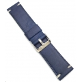 Leather Strap Tzevelion ART446ΓΑΖΙ Blue 24mm