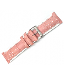 Leather Strap twin color 24mm