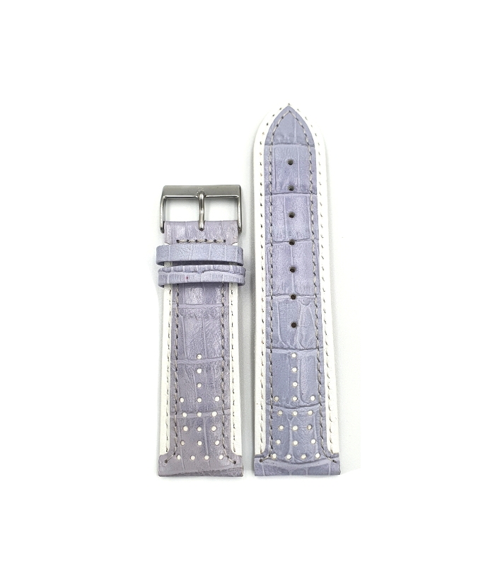 Leather Strap twin color 24mm