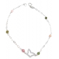 Bracelet Whitegold K9 "Butterfly"