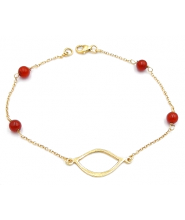 Bracelet Gold 14Κ "Balls"