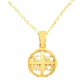 Necklace gold "ICXR NIKA"