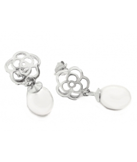 Earrings Silver "Pearl"