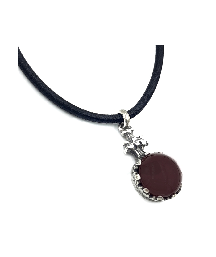 Necklace Silver "Amber"