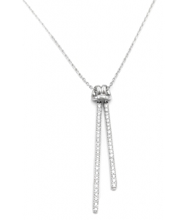 Necklace Silver 'Circles'