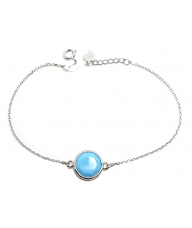 Bracelet Silver "turqoise" 2
