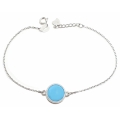 Bracelet Silver "turqoise"