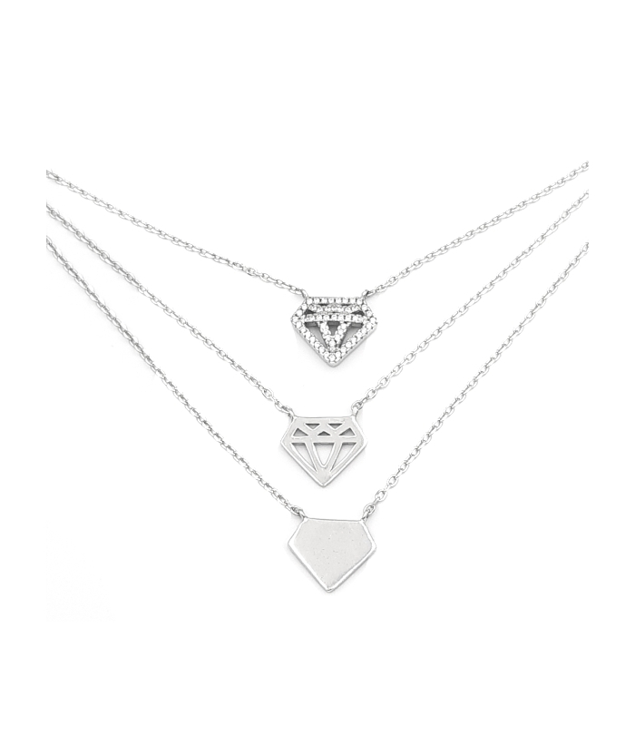 Necklace Silver 'Sea Eye'