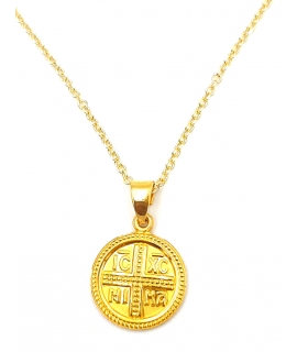 Necklace gold "ICXR NIKA"