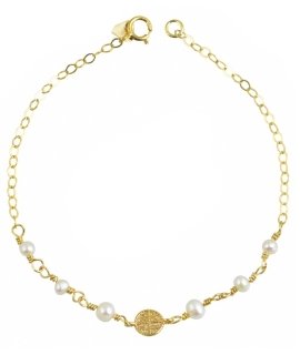 Bracelet Gold ''Hearts''