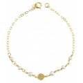 Bracelet Gold ''Hearts''