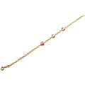Bracelet Gold ''Hearts''