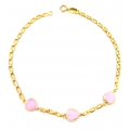 Bracelet Gold ''Hearts''