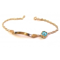 Child name Bracelet Gold 'Daisy'