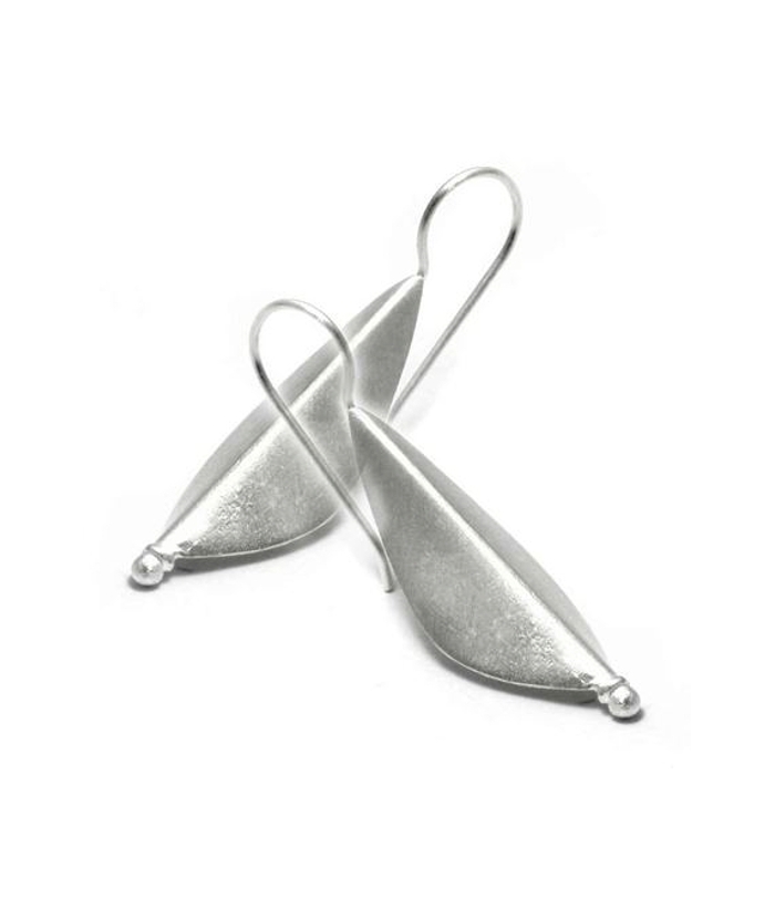 Earrings Silver ''Leaf''
